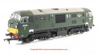 4D-012-012D Dapol Class 22 Diesel Locomotive number D6356 in BR Green livery with small yellow panels